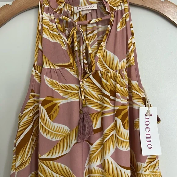 BOEMO MULTI-COLOR MAXI DRESS SIZE XL NWT - Picture 4 of 9